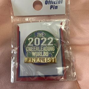 2022 Cheerleading Worlds Finalist Pin